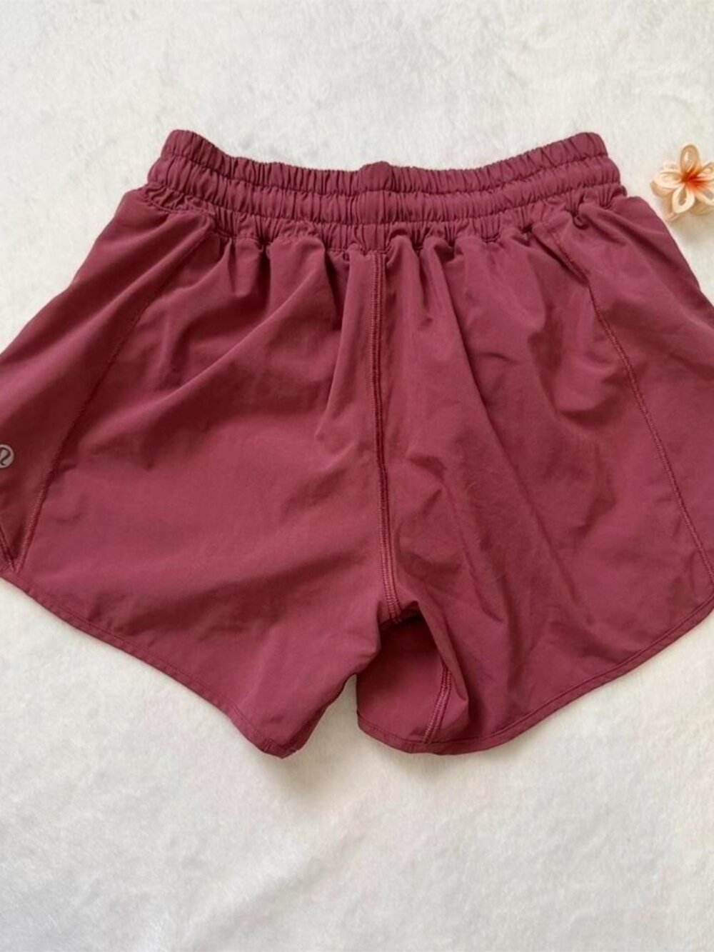 Lululemon pink hot hotty shorts